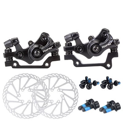 Frână cu disc ultrauşoară pentru bicicletă de munte, frână mecanică, mtb, bicicletă electrică, frână cu disc, etriere universale faţă şi spate