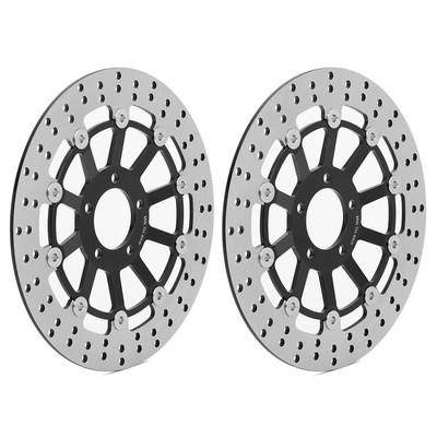 BIKINGBOY Disc frana fata Discuri Rotoare Ninja ZX6R 95-02 ZX9R 98 99 ZX12R 04 05 06 07 ZR 750 Zephyr 91-01 ZR 550 90-01 97 96 94