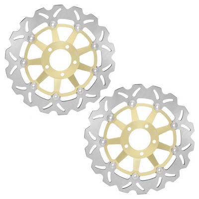 BIKINGBOY Disc frana fata Discuri Rotoare Ninja ZX6R 95-02 ZX9R 98 99 ZX12R 04 05 06 07 ZR 750 Zephyr 91-01 ZR 550 90-01 97 96 94