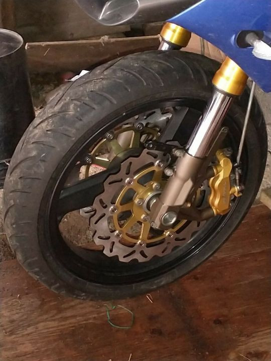 BIKINGBOY Disc frana fata Discuri Rotoare Ninja ZX6R 95-02 ZX9R 98 99 ZX12R 04 05 06 07 ZR 750 Zephyr 91-01 ZR 550 90-01 97 96 94