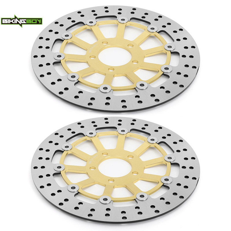 BIKINGBOY Disc frana fata Discuri Rotoare Ninja ZX6R 95-02 ZX9R 98 99 ZX12R 04 05 06 07 ZR 750 Zephyr 91-01 ZR 550 90-01 97 96 94