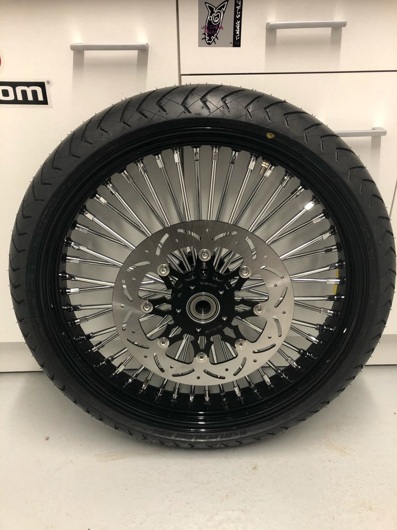 BIKINGBOY Első hátsó féktárcsák Rotorok Tárcsabetétek Sportster XL883 Standard Custom XLC XLL Low XLR Sportster XLN XLL 07 08 09 10