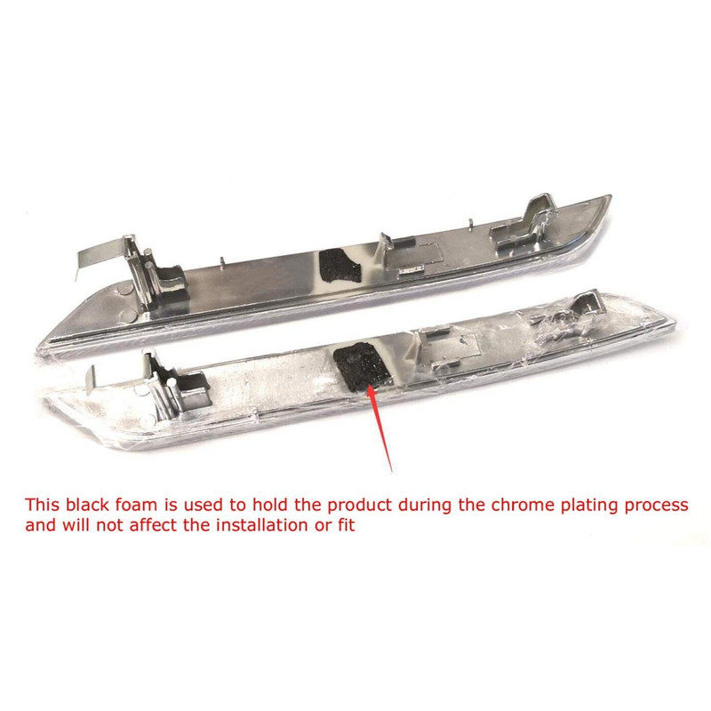 2 bucăți lentile euro transparente pentru bara de protecție frontală lămpi reflectoare de marcare laterale pentru BMW E71 X6 E70 X5M 2008-2014 Înlocuiți lămpile de marcare laterale
