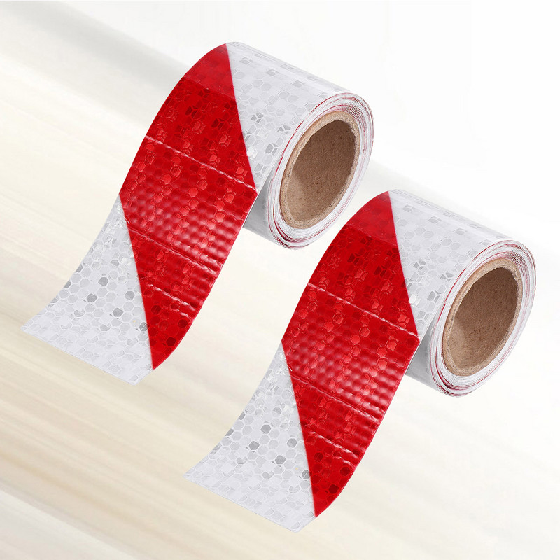 2 role Autocolante Autocolante de siguranță Autovehicule Reflector Bandă de vizibilitate Aplicație Bandă de avertizare Bandă reflectorizante de siguranță Reflectori