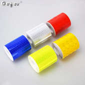 5 buc/lot 300 cm * 5 cm DIY bandă de avertizare autocolante benzi de avertizare reflector autocolant de protecție film reflectorizant marca de siguranță auto