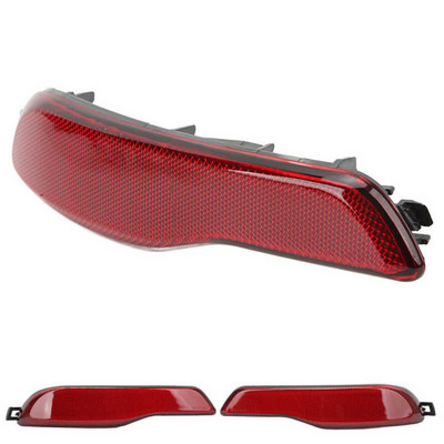 Benzi reflectoare pentru bara spate 68105145AC Benzile reflectorizante roșii de înlocuire pentru Jeep Cherokee KL 2014-2018