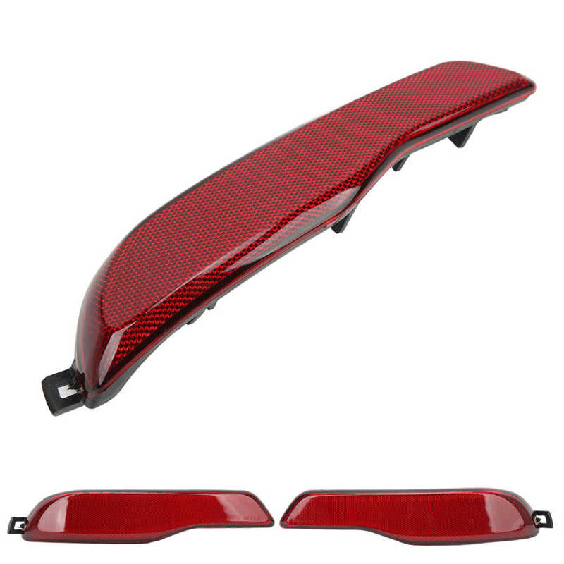 Benzi reflectoare pentru bara spate 68105145AC Benzile reflectorizante roșii de înlocuire pentru Jeep Cherokee KL 2014-2018