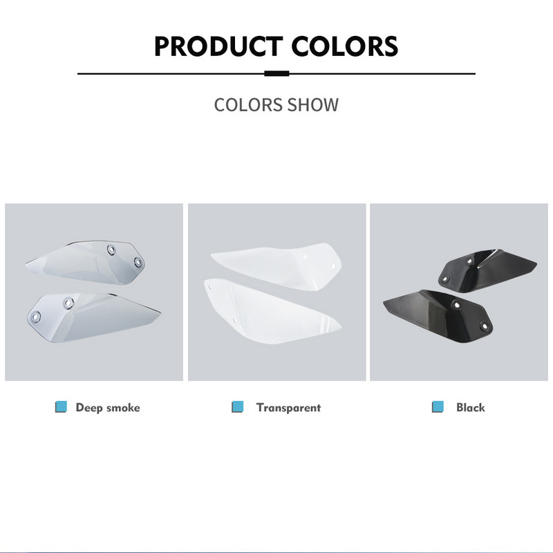 Pentru BMW R1250GS ADV R1200GS R 1200 GSA R1200 Adventure 2014-2022 Parbriz Motocicletă Parbriz Deflector lateral de vânt Parbriz de mână