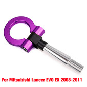Sacīkšu skrūves alumīnija CNC priekšējā sakabes āķa piekabe priekš Mitsubishi Lancer EVO EX 2008-2011 RS-TH008-4