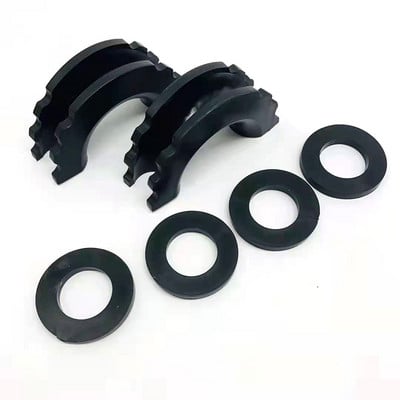 D formos žiedo pakabos izoliatoriai Automobilių sunkvežimių pančiai Apsauginis dangtis Priekabos apkabos izoliatorius Apsaugo nuo pavarų barškėjimo Automobilių priedai