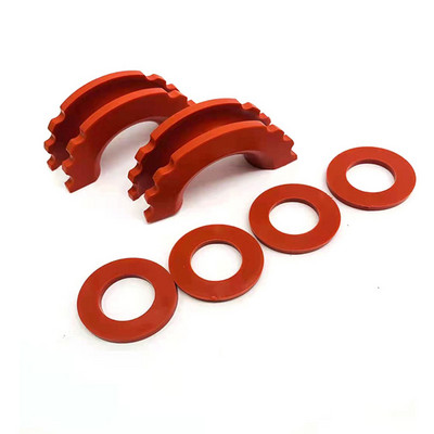 D formos žiedo pakabos izoliatoriai Automobilių sunkvežimių pančiai Apsauginis dangtis Priekabos apkabos izoliatorius Apsaugo nuo pavarų barškėjimo Automobilių priedai