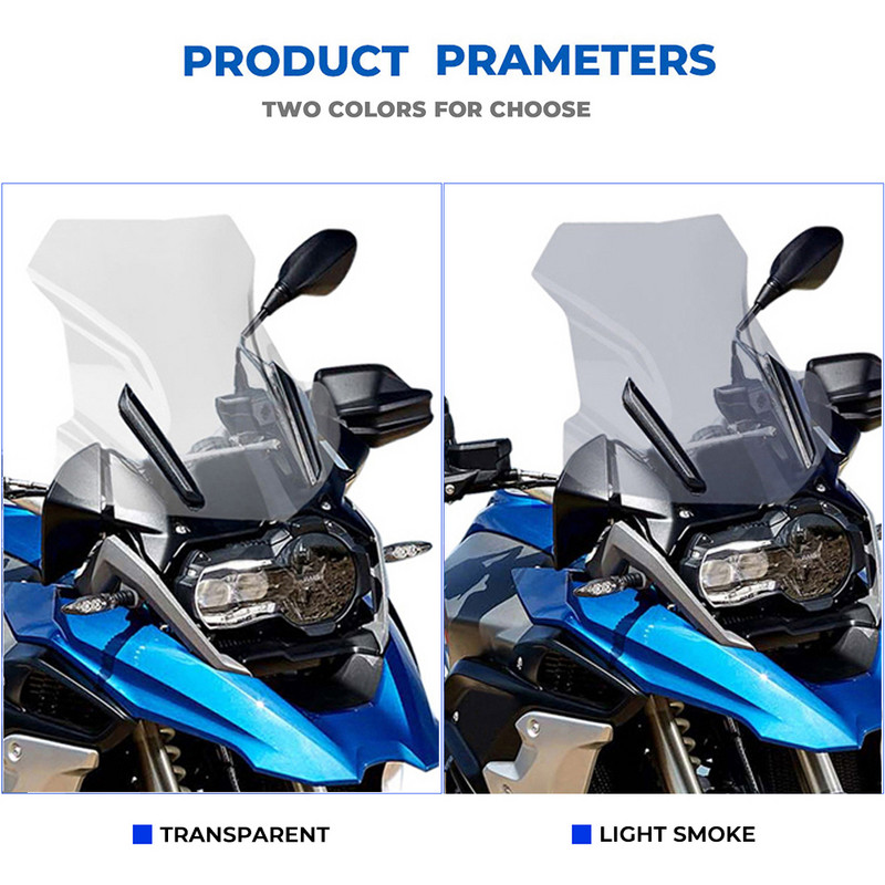 Parbriz R1200GS R1250GS pentru BMW R1200GS R 1200 GS LC R1250GS ADV Adventure Parbriz Piese de protecție pentru ecran