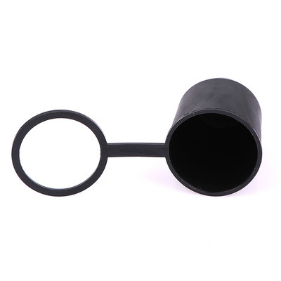 Черна капачка Теглич за теглич Каравана Ремарке Защита на топка за теглич Автоматичен капак на топка за теглич Аксесоари Прост издръжлив дизайн защитно покритие