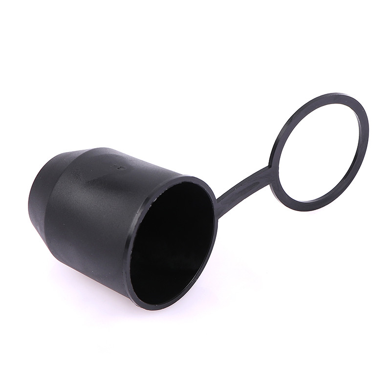 Capac negru Cârlig de remorcare Remorcă de rulotă Minge de remorcare Protejează bara de remorcare automată Capac cu bile Accesoriu Husă de protecție cu design simplu și durabil