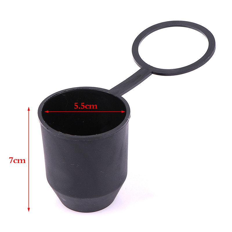 Capac negru Cârlig de remorcare Remorcă de rulotă Minge de remorcare Protejează bara de remorcare automată Capac cu bile Accesoriu Husă de protecție cu design simplu și durabil