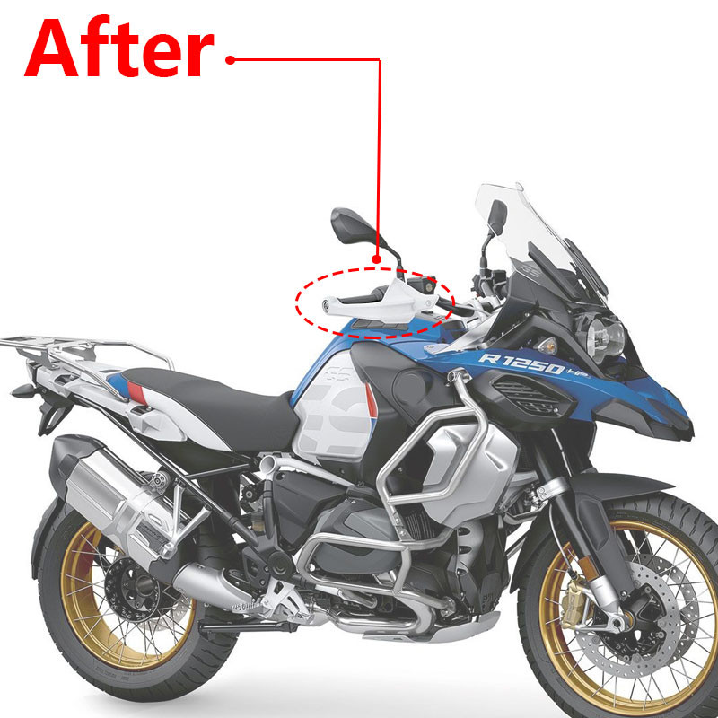 Apărător de mână din carbon Protector pentru scut de mână potrivit pentru BMW R 1200GS ADV LC R1250GS F800GS Adventure S1000XR F750GS F850GS F900R F900XR