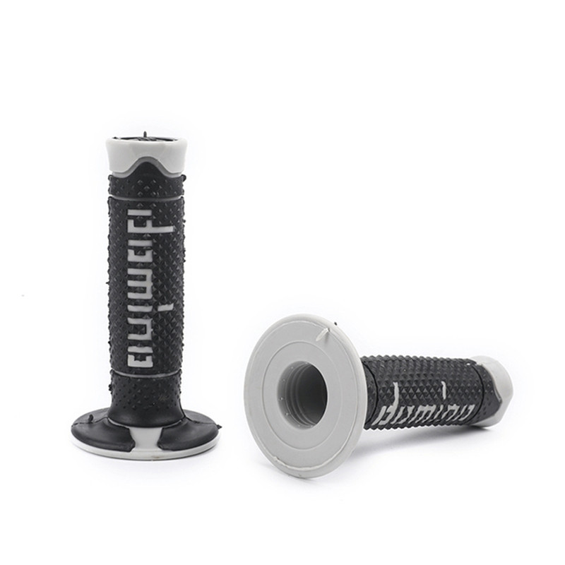 Mâner pentru ghidon de motocicletă 7/8" 22MM, parte din cauciuc pentru bară, accesorii pentru motociclete de curse, Mânere de motocross pentru Domino Dirt Pit Bike