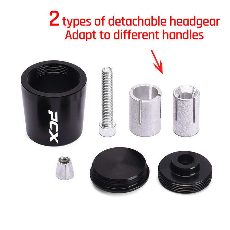 PCX 22mm mootorratta juhtraua käepidemed otsa käepideme korgi otsakork Honda PCX 125 150 PCX125 PCX150 2010-2020 2021 aastaringselt