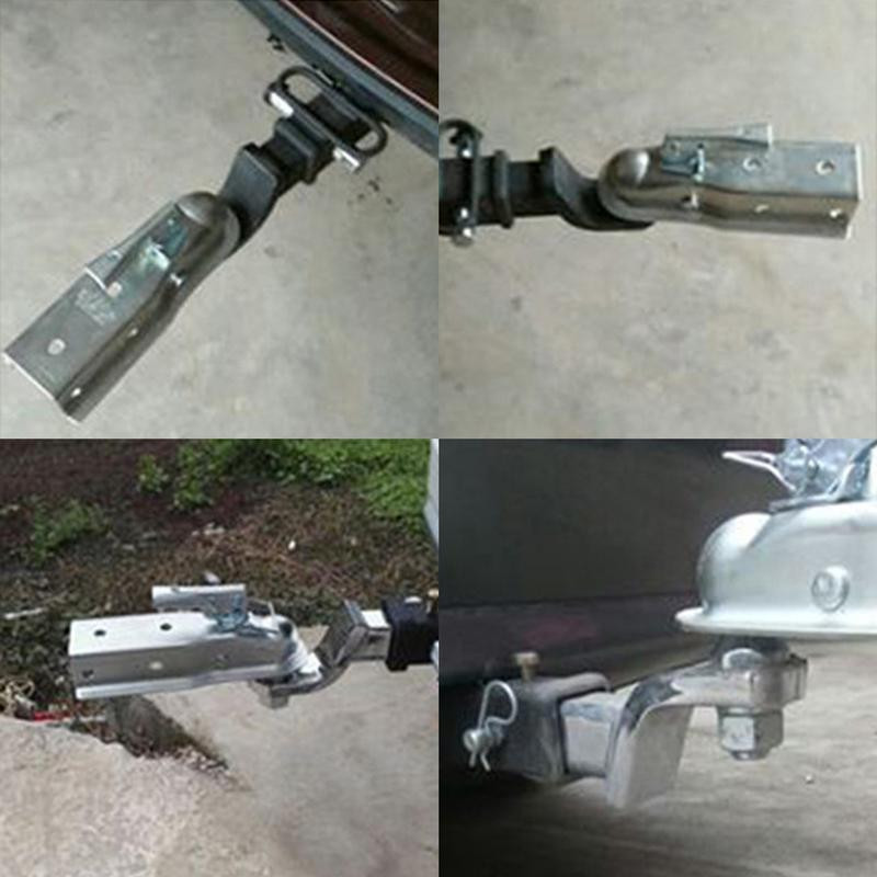 Suport pentru cârlig de remorcă Cârlige de remorcă antifurt pentru remorcare Bile de remorcare din oțel de 2 inci cu încuietori cu cheie pentru mașini auto Camioane