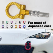 JDM Racing vontatóhorgok a legtöbb japán autóhoz 12 színű alumínium autó vonórúd