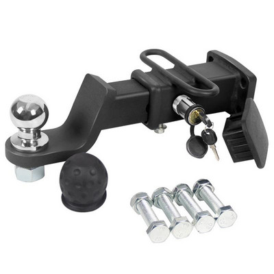 Drop Hitch Ball Mount Anti-Theft Trailer Hitches For Towing Towing Ball Mounts With Anti-Theft Locks Off Road Towing Equipment