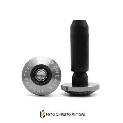 Μπάρα χειρολαβής μοτοσικλέτας Βάρος τέλος χειρολαβής Καπάκι αντικραδασμικό ασημένιο βύσμα για ανταλλακτικά ποδηλάτου Yamaha Kawasaki honda Dirt