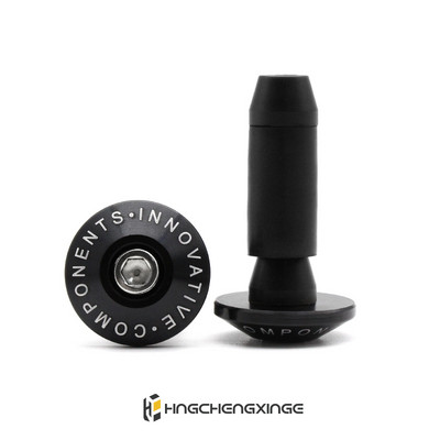 Μπάρα χειρολαβής μοτοσικλέτας Βάρος τέλος χειρολαβής Καπάκι αντικραδασμικό ασημένιο βύσμα για ανταλλακτικά ποδηλάτου Yamaha Kawasaki honda Dirt