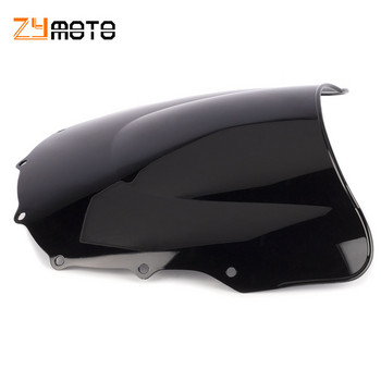 Черно прозрачно предно стъкло за Kawasaki ZZR400 ZZR600 ZZR 400 ZZR 600 1993-2007 2006 2005 2004 2003 2002 2001 2000 1999