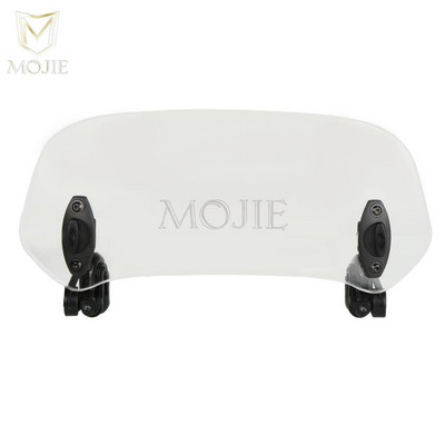 Για το Kawasaki ZXR 250/R 400 750 ZZR 400 600 1100 1400 250 1200 Moto Windshield Extension Ρυθμιζόμενος εκτροπέας παρμπρίζ Spoiler