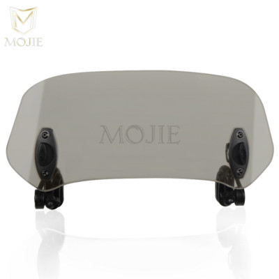 Για το Kawasaki ZXR 250/R 400 750 ZZR 400 600 1100 1400 250 1200 Moto Windshield Extension Ρυθμιζόμενος εκτροπέας παρμπρίζ Spoiler