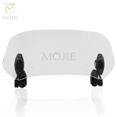 Για το Kawasaki ZXR 250/R 400 750 ZZR 400 600 1100 1400 250 1200 Moto Windshield Extension Ρυθμιζόμενος εκτροπέας παρμπρίζ Spoiler