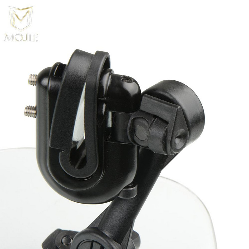 Για το Kawasaki ZXR 250/R 400 750 ZZR 400 600 1100 1400 250 1200 Moto Windshield Extension Ρυθμιζόμενος εκτροπέας παρμπρίζ Spoiler