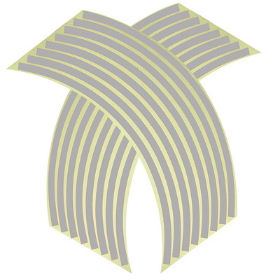 Autocolante pentru roți de motocicletă, autocolante pentru jante, autocolante pentru jante de oțel, autocolante modificate pentru butucul roții, autocolante reflectorizante pentru anvelope de 18 inchi