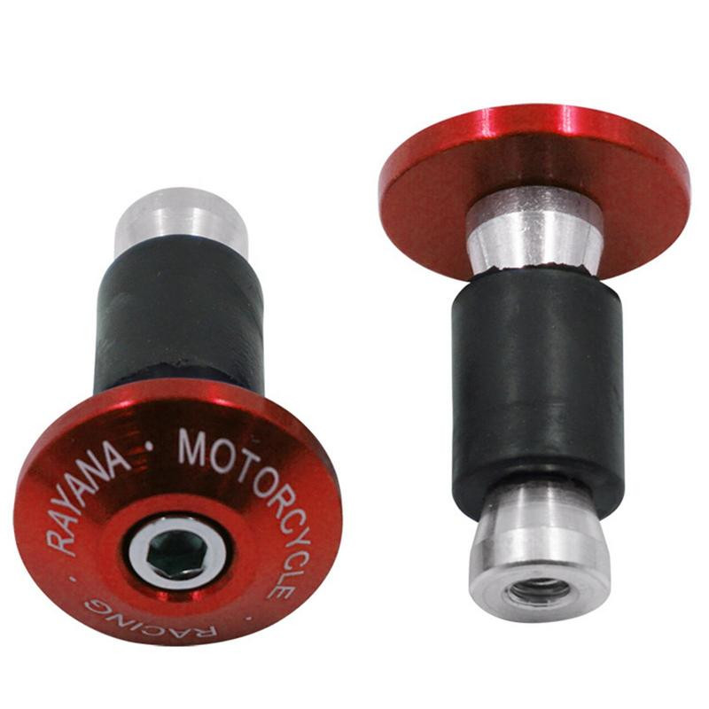 Mâner pentru motocicletă Greutate la capătul barei de ghidon Capac pentru mânerele de ghidon Capac anti-vibrații Silder Plug pentru Dirt Bike Accesorii pentru motociclete