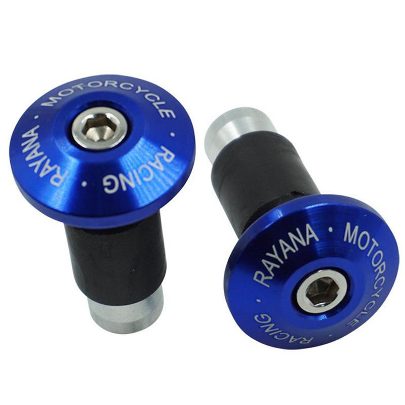 Mâner pentru motocicletă Greutate la capătul barei de ghidon Capac pentru mânerele de ghidon Capac anti-vibrații Silder Plug pentru Dirt Bike Accesorii pentru motociclete