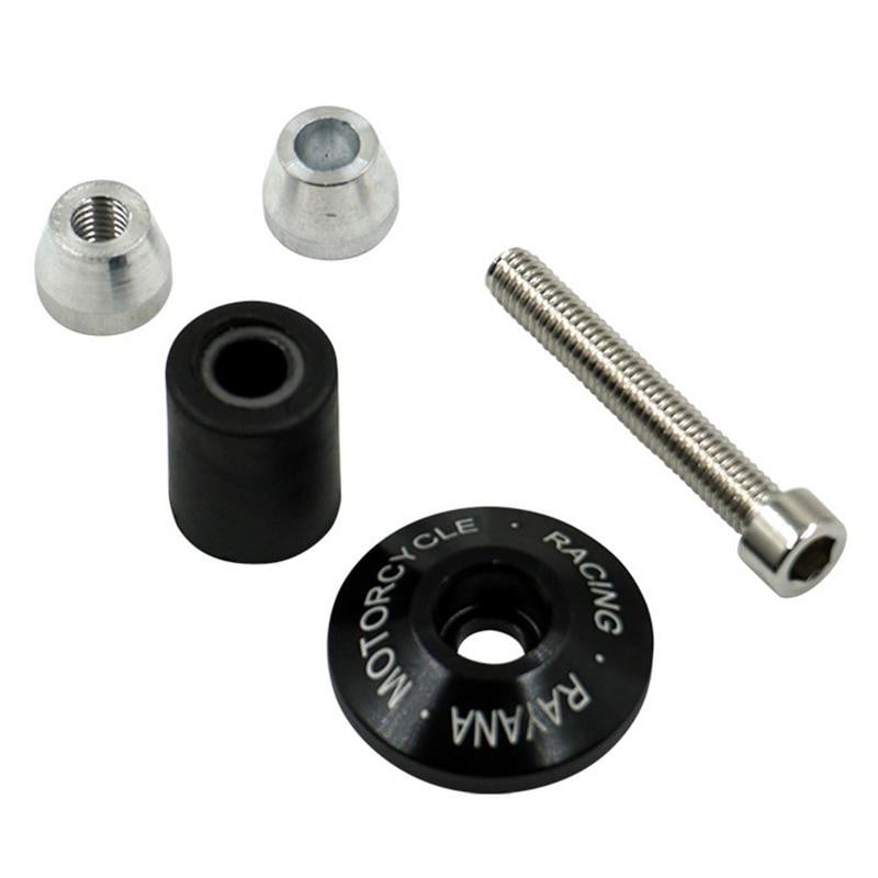 Mâner pentru motocicletă Greutate la capătul barei de ghidon Capac pentru mânerele de ghidon Capac anti-vibrații Silder Plug pentru Dirt Bike Accesorii pentru motociclete