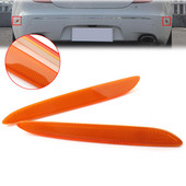 Benzi reflectorizante laterale pentru bara spate auto pentru Jaguar XJ 2010 2011 2012 2013 2014 2015 2016 2017 Plastic ABS