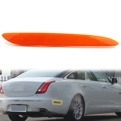 Benzi reflectorizante laterale pentru bara spate auto pentru Jaguar XJ 2010 2011 2012 2013 2014 2015 2016 2017 Plastic ABS