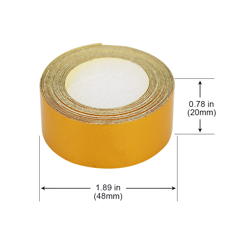 5m*2cm crvena auto reflektirajuća traka naljepnice film kamion motocikl reflektirajuća traka ljepljiva sigurnosna upozoravajuća traka naljepnica stiliziranje automobila