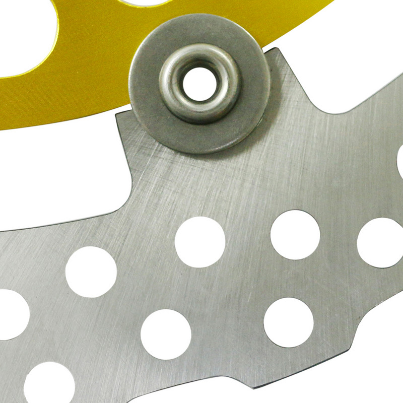 Pentru Kawasaki Ninja ZX6R ZX10R ZX14R ZG1400 ZZR 1400 2PCS Accesorii Motociclete Disc Frana Fata Disc Rotori Aur Negru