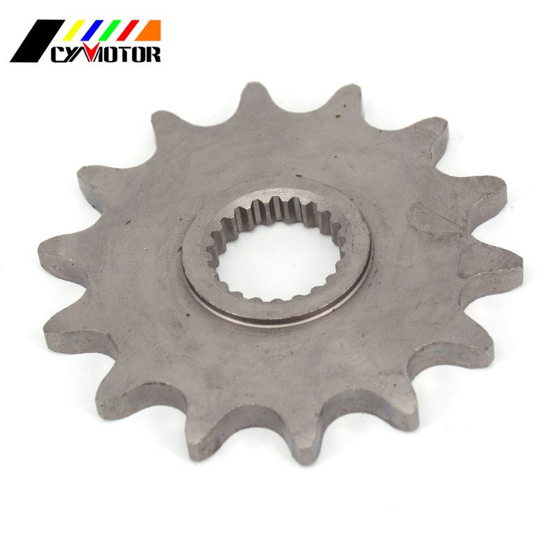 13T 14T μπροστινός τροχός αλυσίδας κινητήρα για HONDA CR125R CRF250R CRF250X CR CRF 125 250 RX 04 05 06 07 08 09 10 11 12 13 14 15-17