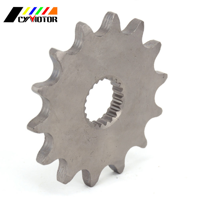 13T 14T μπροστινός τροχός αλυσίδας κινητήρα για HONDA CR125R CRF250R CRF250X CR CRF 125 250 RX 04 05 06 07 08 09 10 11 12 13 14 15-17