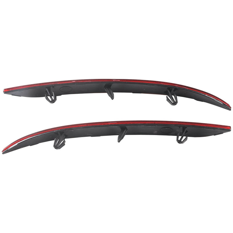 LED reflektor zadného nárazníka auta, brzdové svetlo, zadné svetlo, nálepka na zadný nárazník pre Tesla Model 3