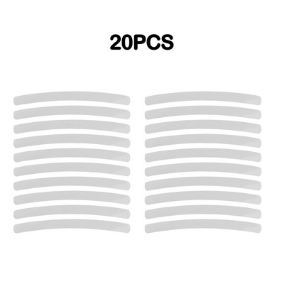 20 de bucăți autocolante reflectorizante pe roțile mașinii, autocolante de avertizare pentru anvelope, autocolante tridimensionale echilibrate pentru mașină, decor personalizat