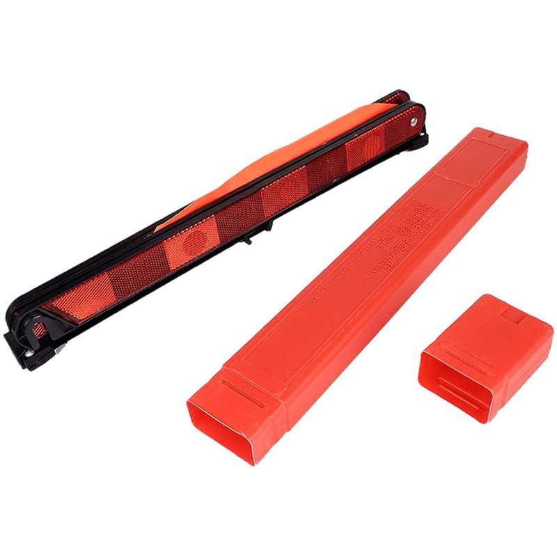 Reflexný trojuholníkový výstražný znak pre núdzovú bezpečnosť na krajniciach áut