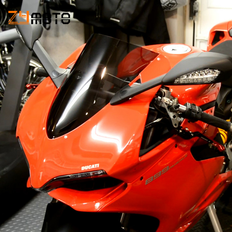 Pentru Ducati Panigale 899 1199 1199R 1199S 2011 2012 2013 2014 2015 2016 2017 Parbriz Parbriz Dublu Bubble Motocicleta