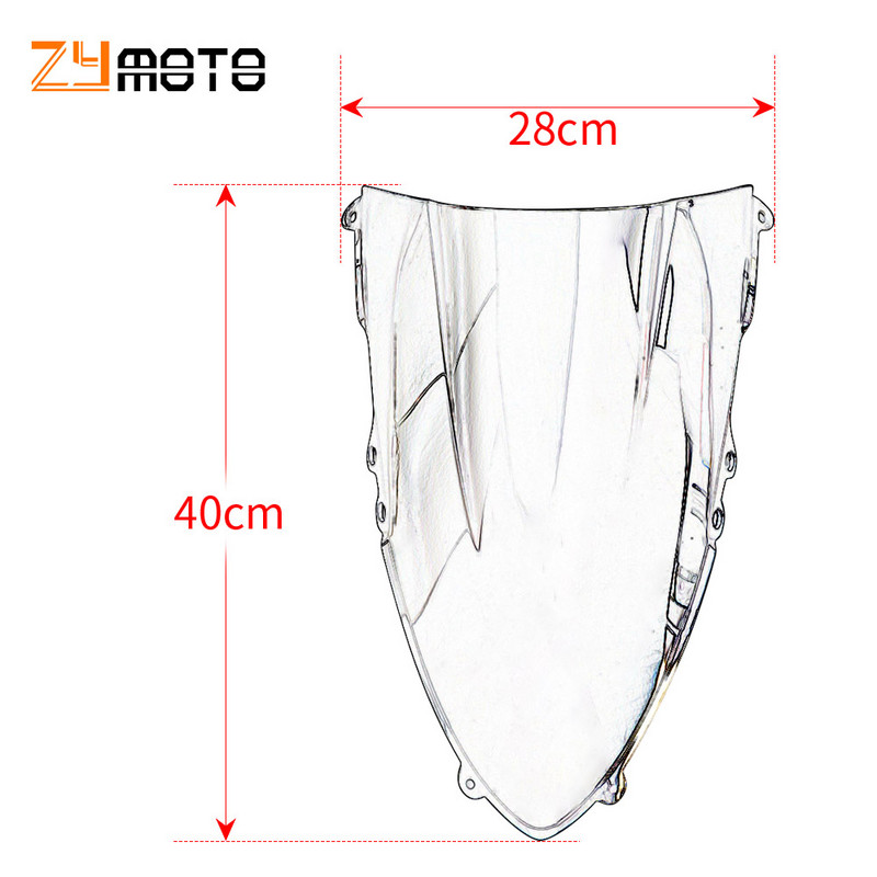 Pentru Ducati Panigale 899 1199 1199R 1199S 2011 2012 2013 2014 2015 2016 2017 Parbriz Parbriz Dublu Bubble Motocicleta