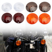 2 buc. Capac lentilă de semnalizare pentru motociclete pentru Harley Touring 1986-2014 Electra Glides Road King Ultra Glide Softail