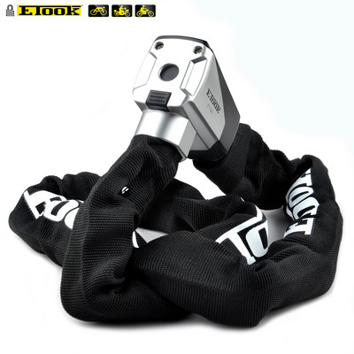 ETOOK Bicycle Lock MTB Road Bike Heavy Duty Safety Anti-Theft Chain Lock for Motorcycle Scooter with Special Hardened Steel