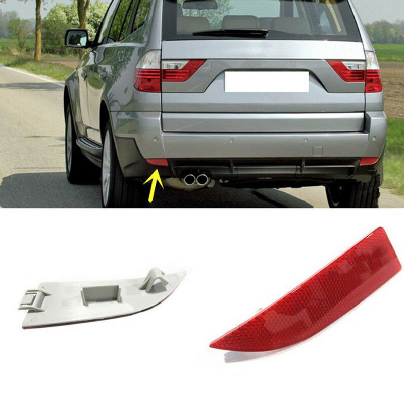 Capac reflector bara de protectie auto pentru BMW X3 2004-2010 1 buc accesorii impermeabile rosu exterior
